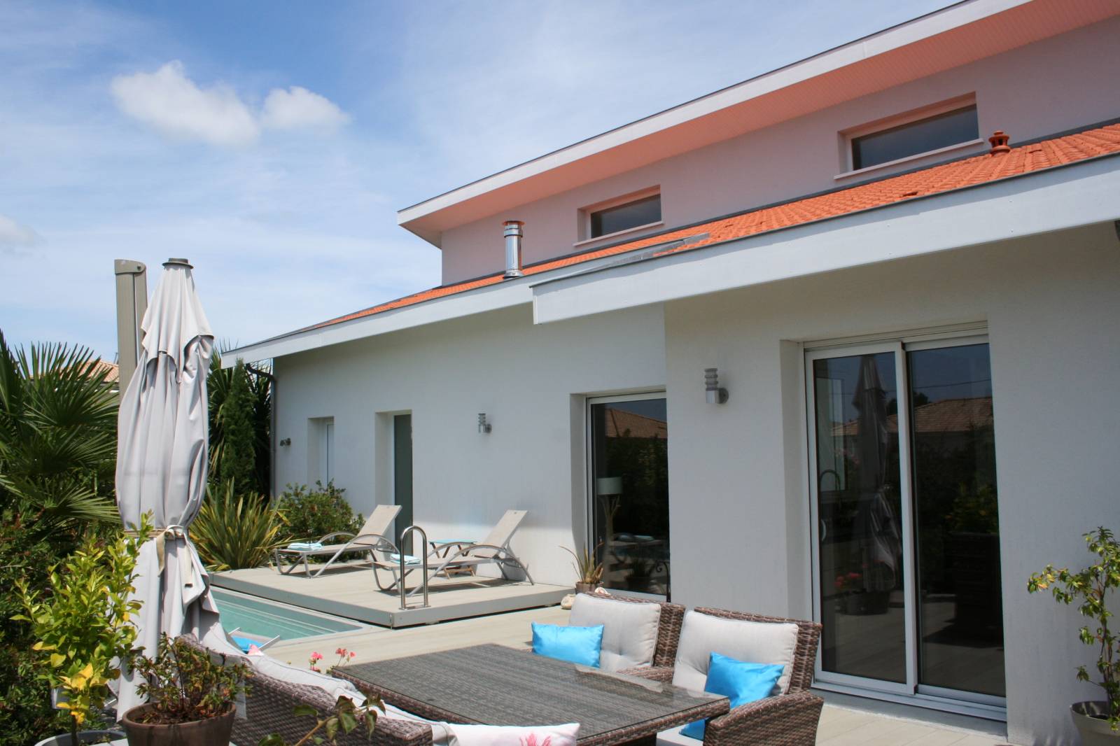 Maison originale moderne contemporaine à la Teste de Buch par les Mas d'Arguin