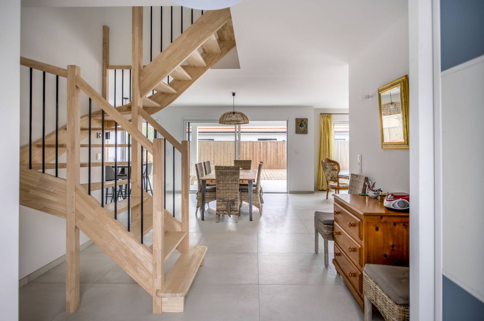 Réalisation maison sur mesure avec étage et terrasse à la Teste-du-Buch