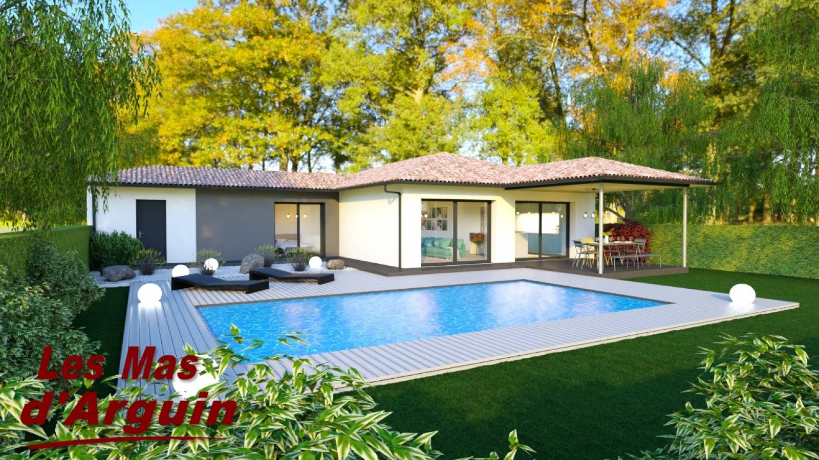 Villa contemporaine à Audenge