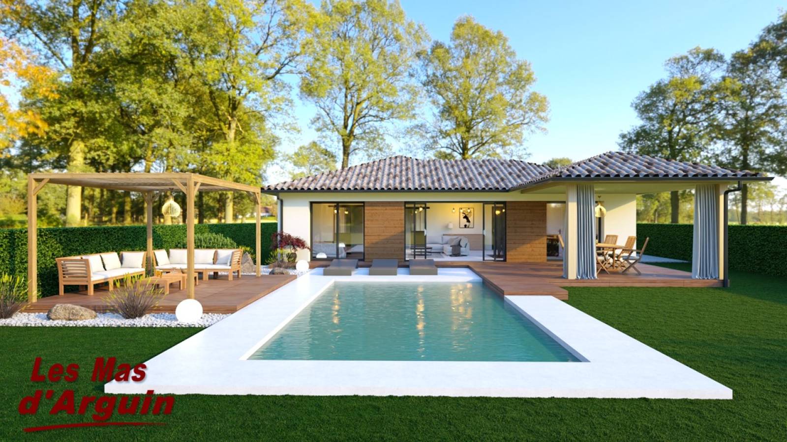 Vente maison neuve 110 m² RE2020 avec terrasse et terrain à Gujan-Mestras - Terrain constructible et maître d’œuvre local à disposition