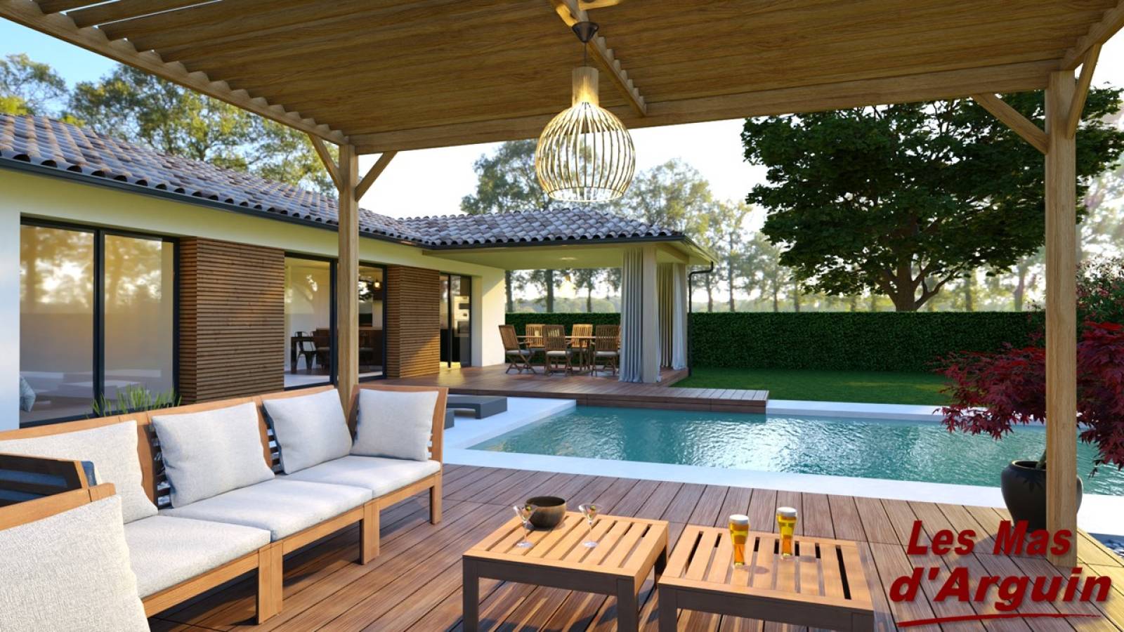 Vente maison neuve 110 m² RE2020 avec terrasse et terrain à Gujan-Mestras - Terrain constructible et maître d’œuvre local à disposition