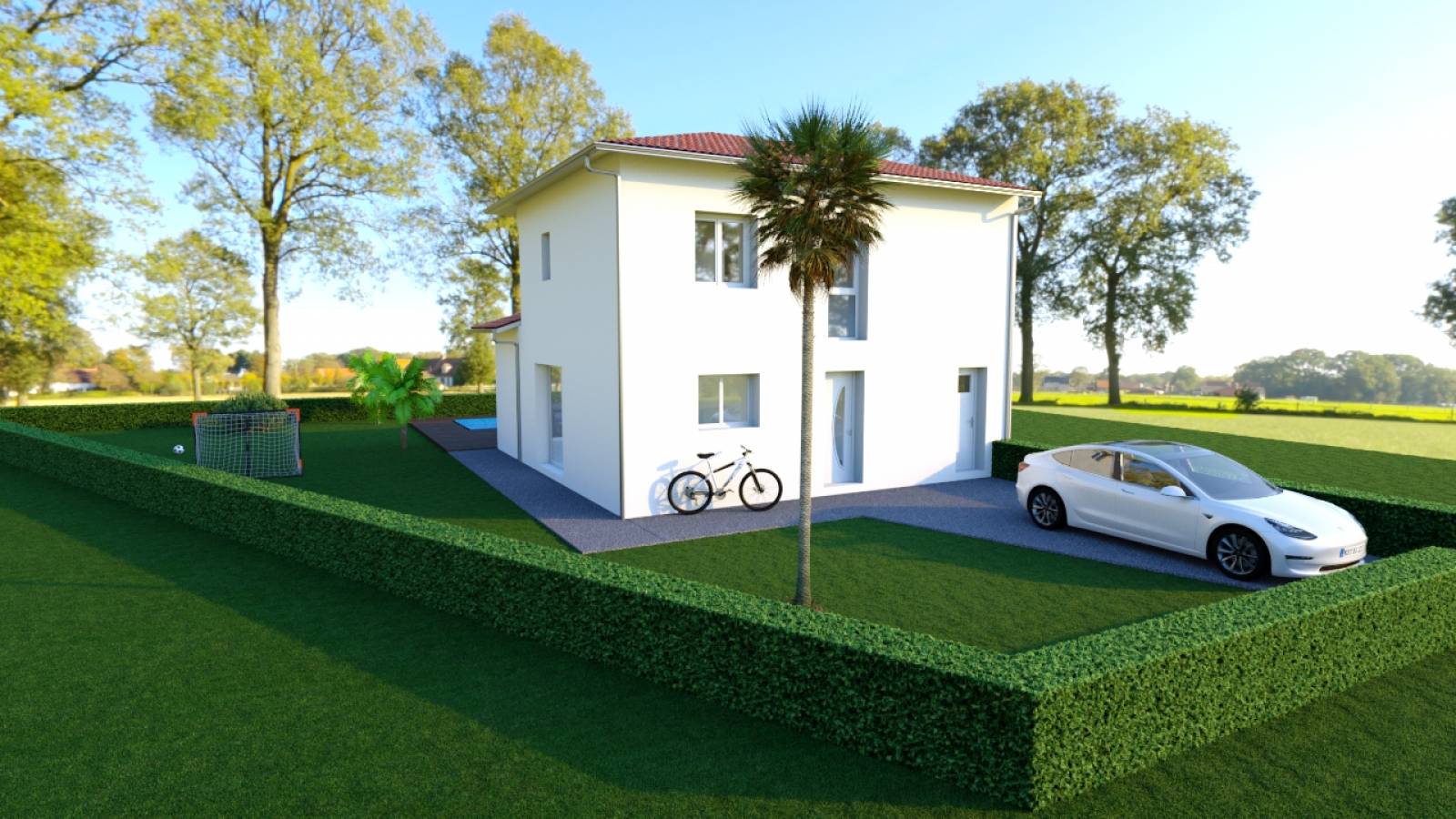 construction Maison neuve les Mas d'Arguin à la Teste de Buch Gujan-Mestras Mios Audenge Bassin d'Arcachon constructeur de maisons individuelles gironde bassin d'arcachon