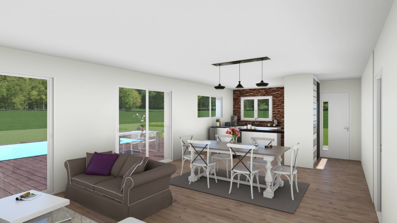 Les mas D'arguin construction Mimizan Gujan mestras Bassin d'Arcachon