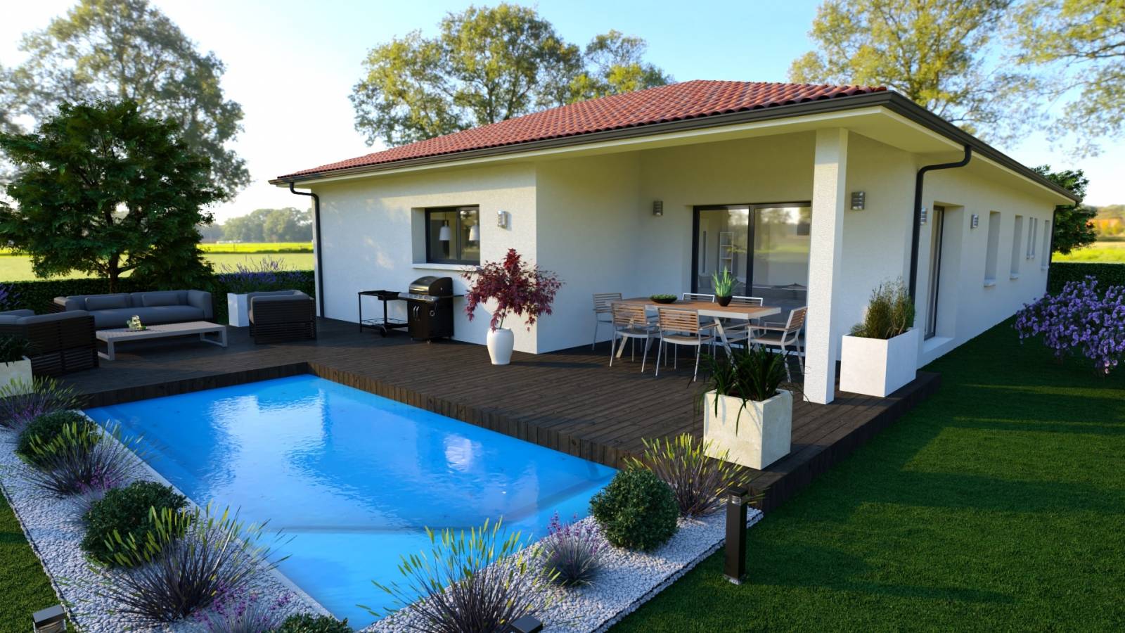 Parentis en Born - Terrain 647 m² viabilisé