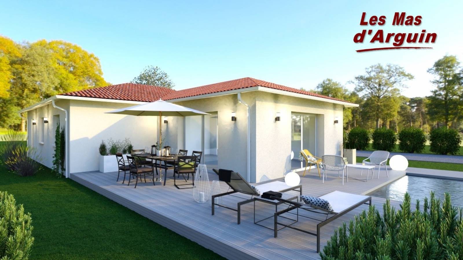 gujan-mestras maison villa bassin arcachon ocean calme moderne