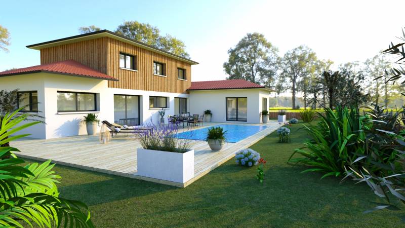 Gujan-Mestras, quartier La Hume terrain plus maison