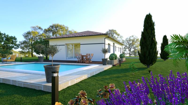 Bassin d'Arcachon proche La Hume maison neuve 3 chambres terrain 600 m²