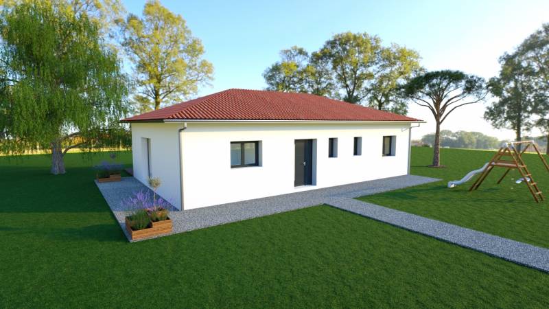 Maison neuve moderne à vendre par les Mas d'Arguin  Beguey constructeur maisons individuelles contemporaines CUB Cadillac Bordeaux Gironde projet de construction Gujan-Mestras Bassin d'Arcachon