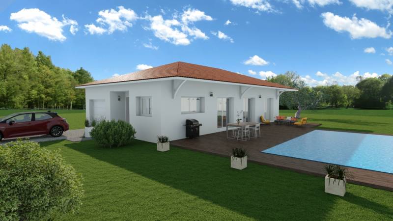 Maison Mimizan, Constructeur Gujan-Mestra bassin d'arcachon nord des landes la teste de buch