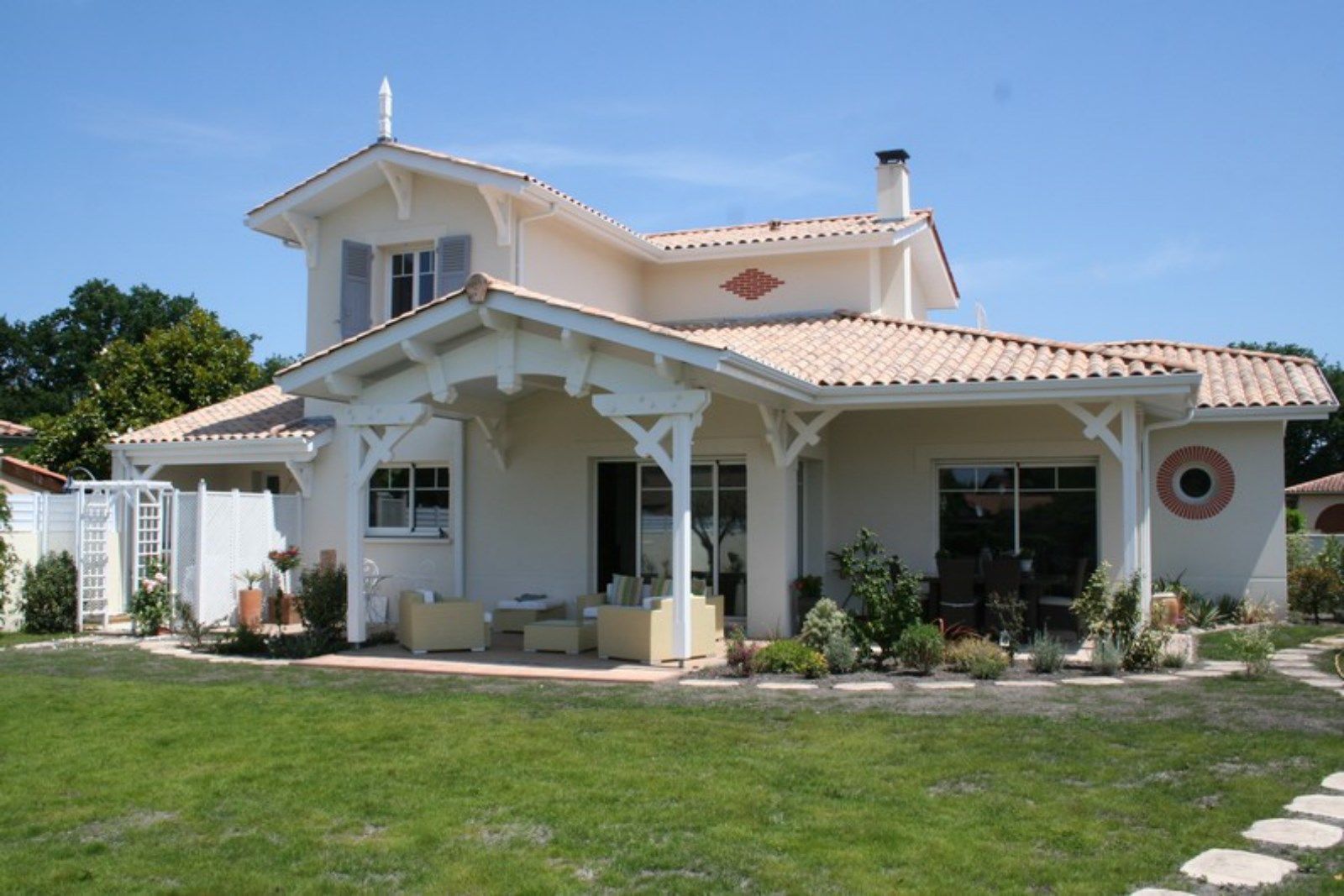 Maison à étage Style Arcachonnais sur Bassin d'Arcachon