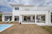 Réalisation maison sur mesure avec étage et terrasse à la Teste-du-Buch