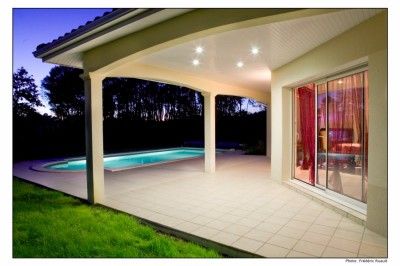 maison plain pied en L contemporaine Bordeaux