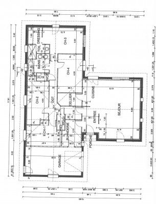 construction Maison en l 4 chambres garage attenant Gujan-Mestras Bassin d'Arcachon  Les Mas d'Arguin